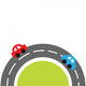 Round Road Bottom and Wall Decal