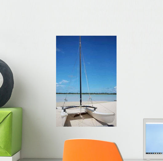 Hobbycat Beach Wall Decal