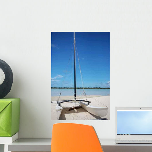 Hobbycat Beach Wall Decal