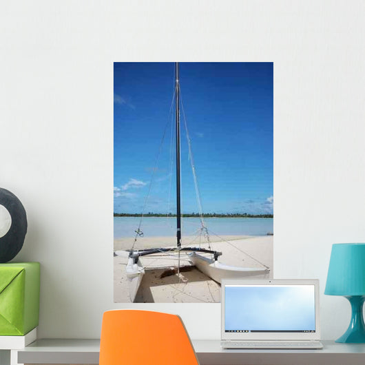 Hobbycat Beach Wall Decal