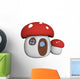 Fairy Toadstool Mushroom House Wall Decal