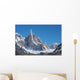 famous mt. cerro torre and its neighbors mt. torre egger and punta herron in los glaciares national park, patagonia, Argentina Wall Mural
