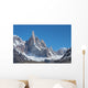 famous mt. cerro torre and its neighbors mt. torre egger and punta herron in los glaciares national park, patagonia, Argentina Wall Mural