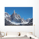 famous mt. cerro torre and its neighbors mt. torre egger and punta herron in los glaciares national park, patagonia, Argentina Wall Mural