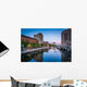 Buildings along Providence River Wall Decal