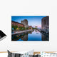 Buildings along Providence River Wall Decal