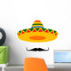 sombrero moustache Wall Decal