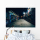 Graffiti Alley Night Fashion Wall Decal