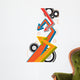 Funky Arrows Layout Wall Decal