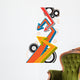 Funky Arrows Layout Wall Decal
