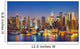 View on Manhattan at night, New York, USA Wall Mural