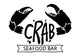 black crab, vector Wall Decal
