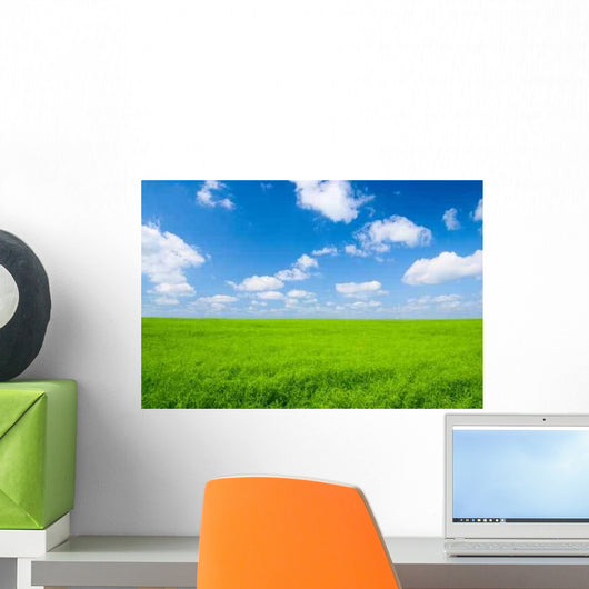 Meadow and Blue Sky Wall Decal