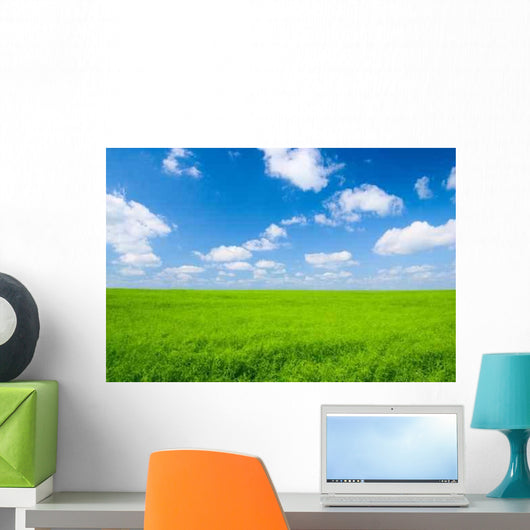 Meadow and Blue Sky Wall Decal