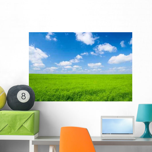Meadow and Blue Sky Wall Decal