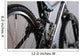 Mountain Bike Detail 1 Wall Decal