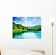 Green Water Lake Forest Wall Decal