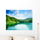 Green Water Lake Forest Wall Decal