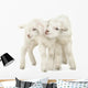  two goat Wall Decal