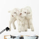 two goat Wall Decal