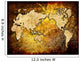world map vintage design Wall Mural