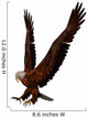 Eagle Attack Wall Decal