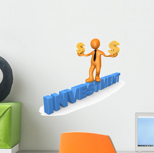 Investment Dollar Wall Decal