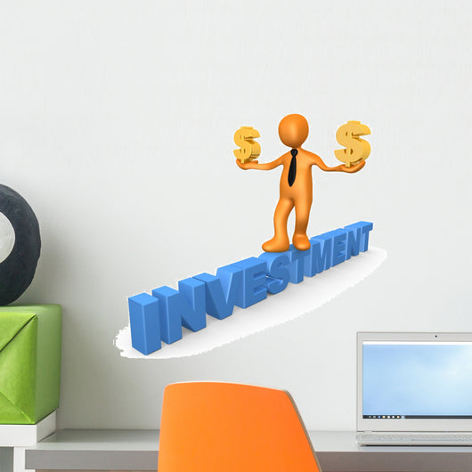 Investment Dollar Wall Decal