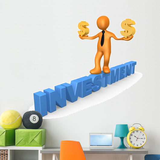 Investment Dollar Wall Decal