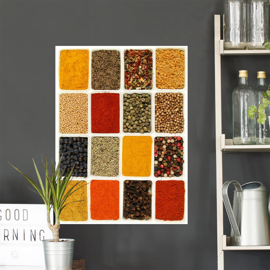 Kitchen background Wall Mural