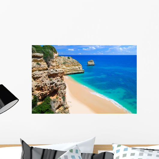 Empty Beach Wall Mural