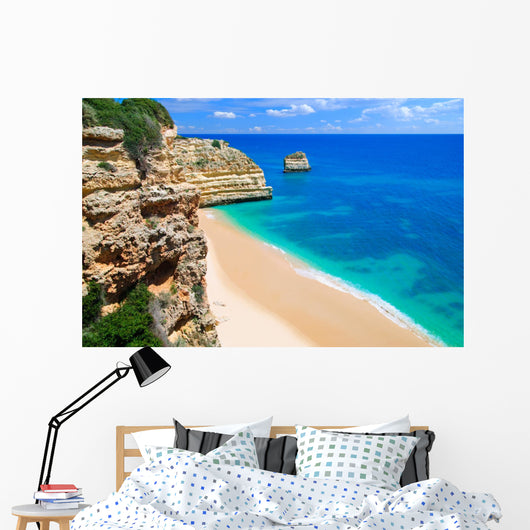 Empty Beach Wall Mural