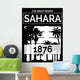 1876 Sahara desert Wall Mural