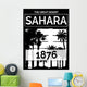 1876 Sahara desert Wall Mural