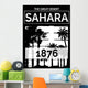 1876 Sahara desert Wall Mural