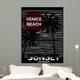 Vintage Tropical Graphic with Wall Decal