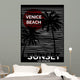 Vintage Tropical Graphic with Wall Decal