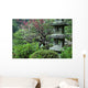 Stone Lantern Japanese Garden Wall Decal