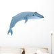 Blue whale marine mammal. Blue whale is largest animal on earth Wall Decal
