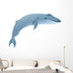 Blue whale marine mammal. Blue whale is largest animal on earth Wall Decal