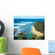 Tropical Beach Wall Decal Design 1