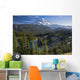 View of Mount Rainier with a lake in the foreground Wall Mural
