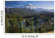 View of Mount Rainier with a lake in the foreground Wall Mural