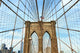 Brooklyn bridge pillar, New York City Wall Mural
