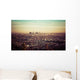 Los Angeles Skyline Sunset Wall Decal