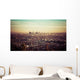 Los Angeles Skyline Sunset Wall Decal