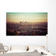Los Angeles Skyline Sunset Wall Decal