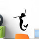 mermaid silhouette Wall Decal