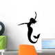 mermaid silhouette Wall Decal