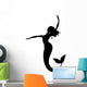 mermaid silhouette Wall Decal